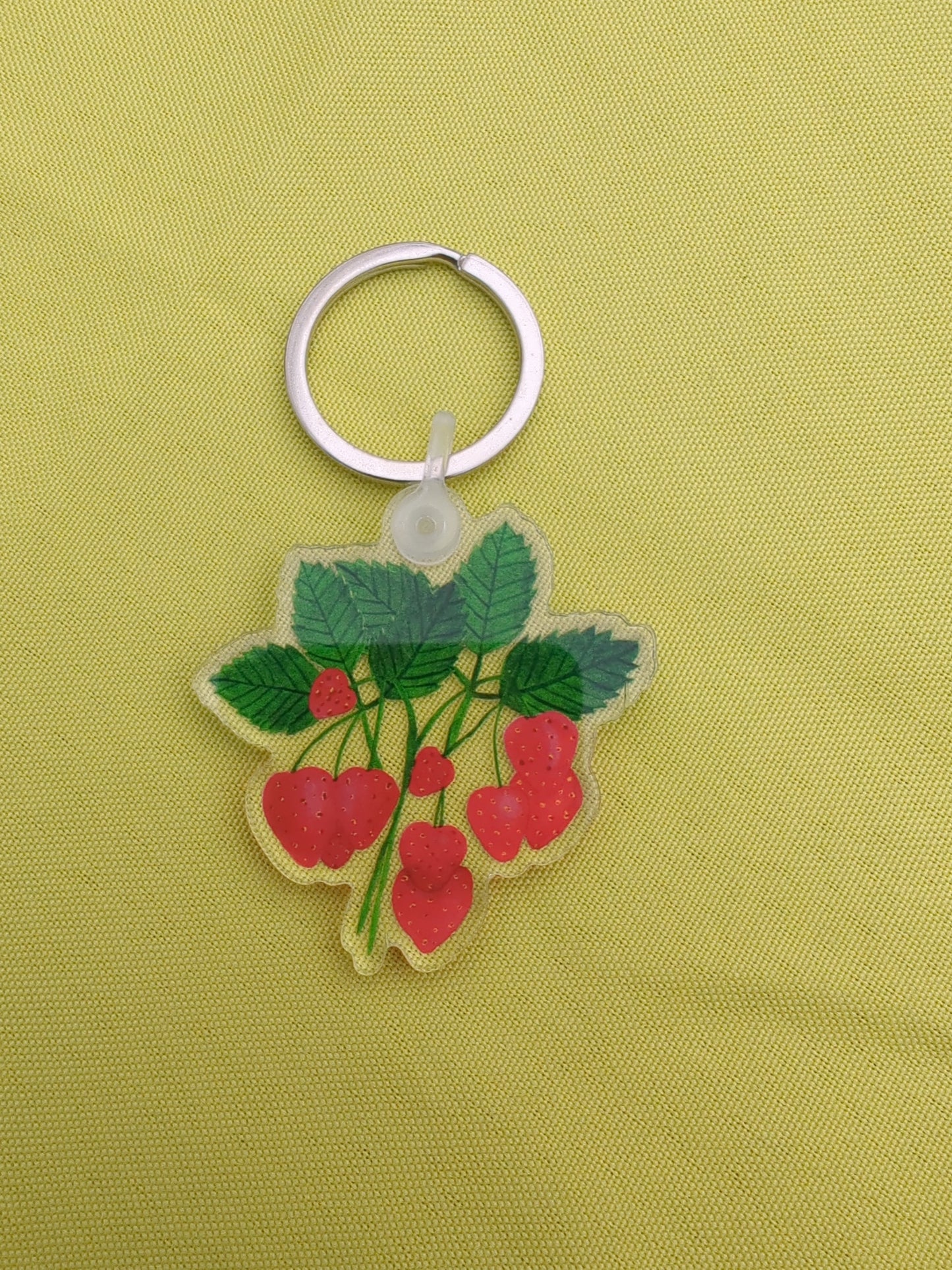Strawberry Keychain
