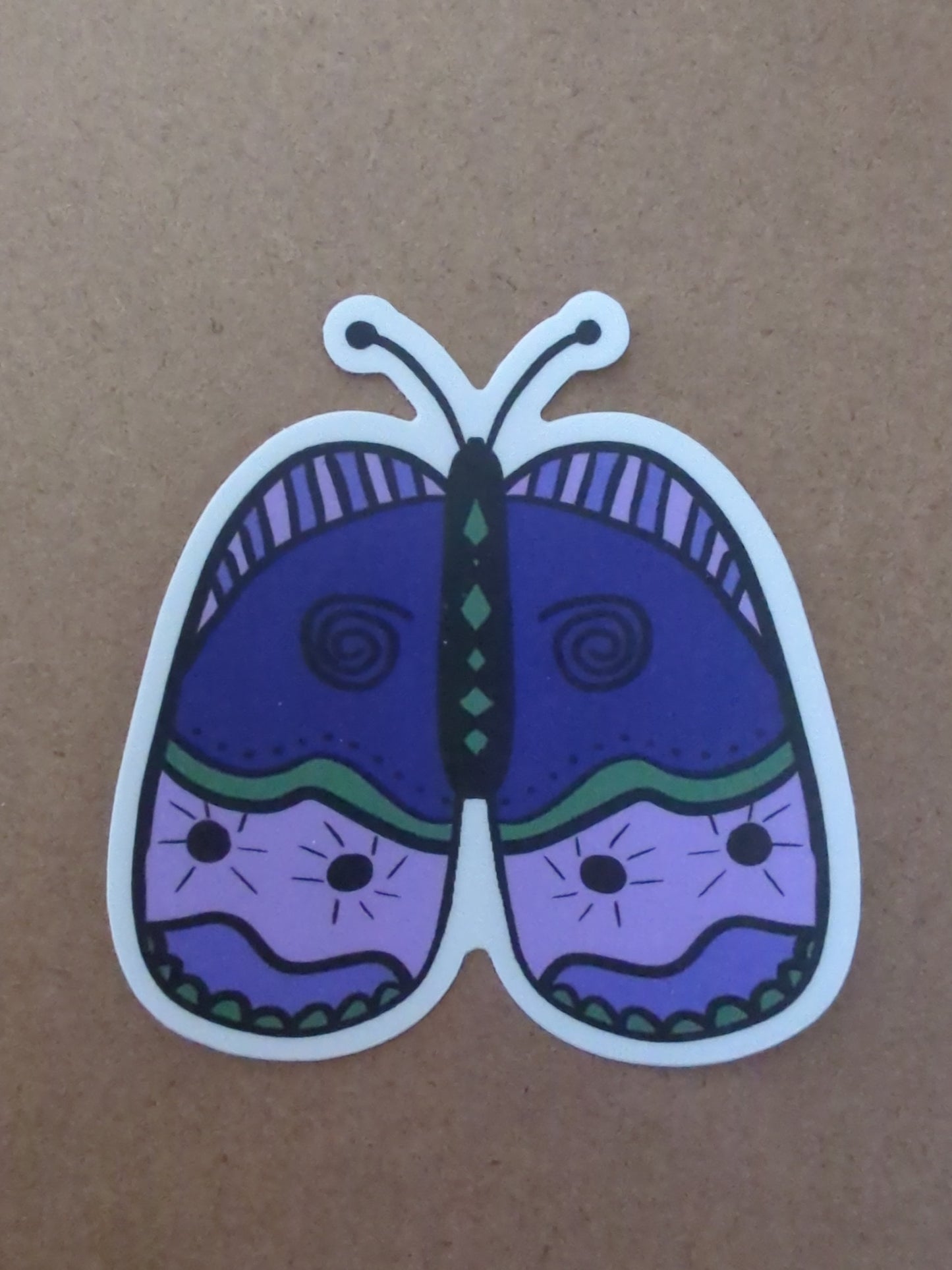 Butterfly sticker