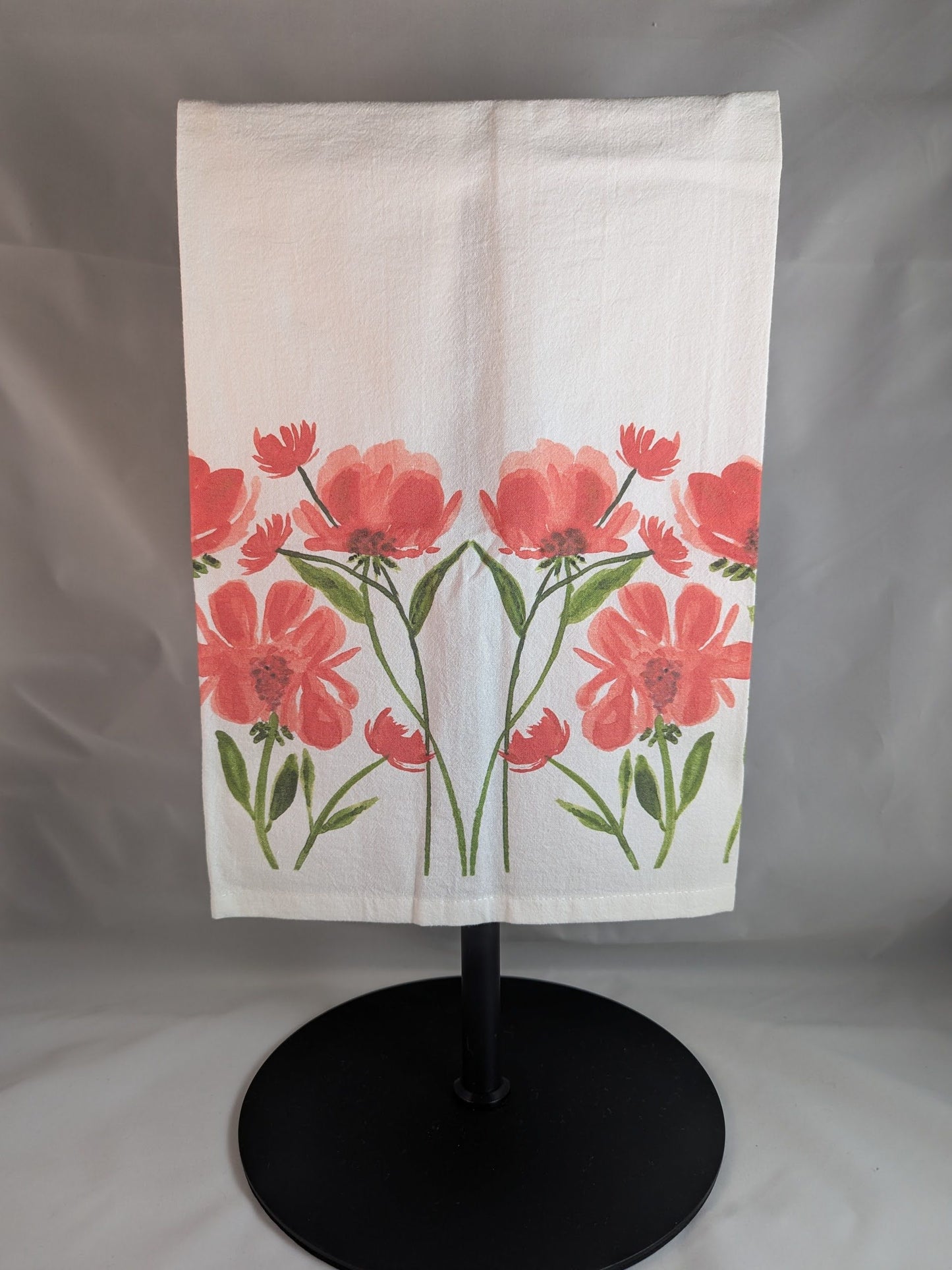 Tea Towels - Double Red Bouquet