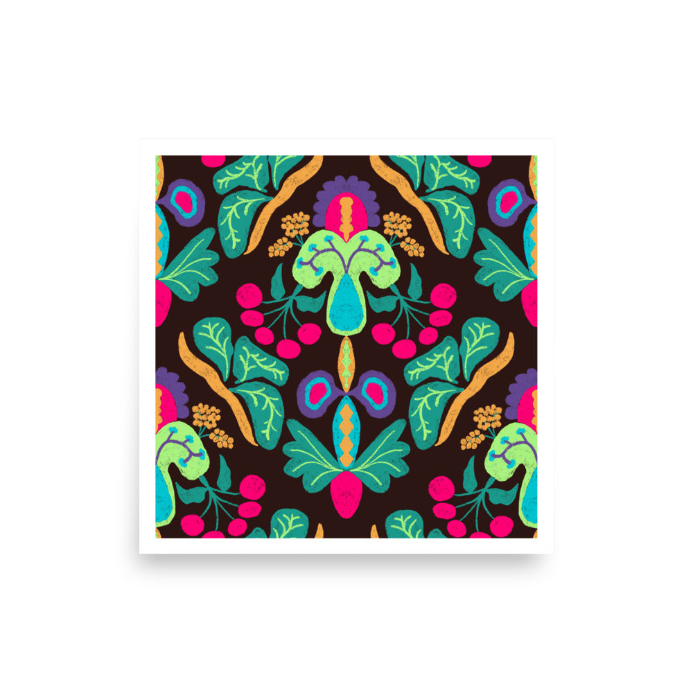 Floral Goddess Art Print