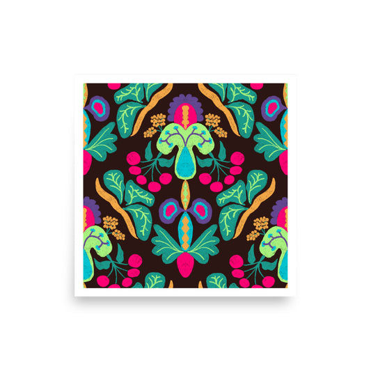 Floral Goddess Art Print