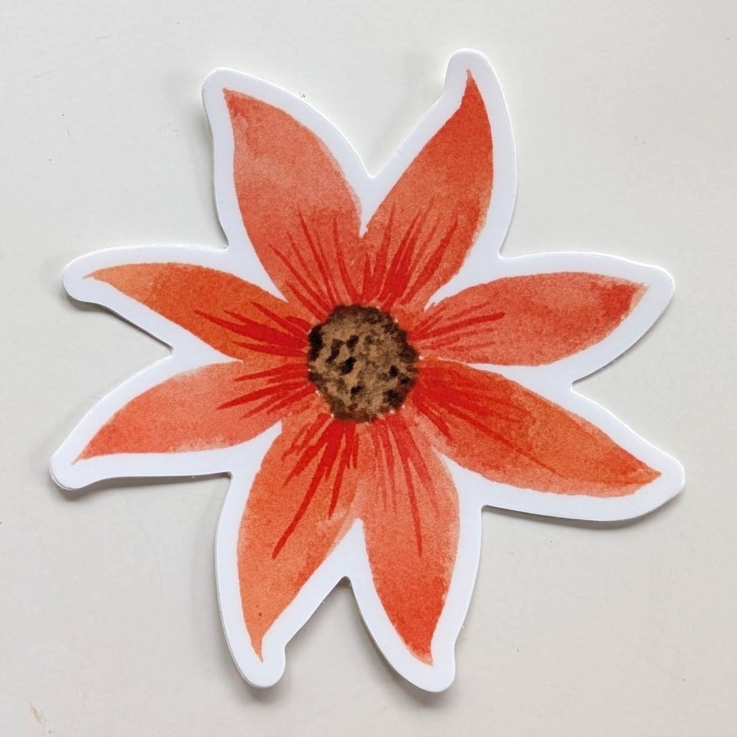 Stickers - Orange Starflower