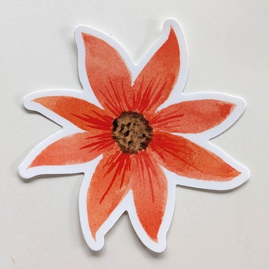 Stickers - Orange Starflower
