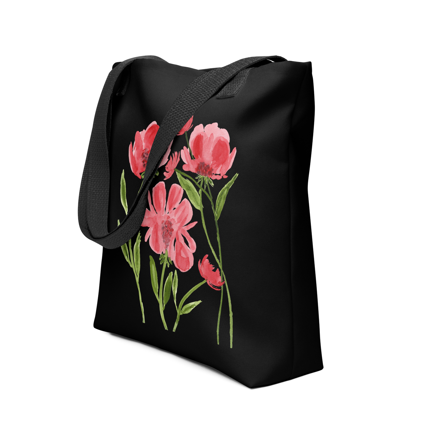 Red Bouquet Tote Bag