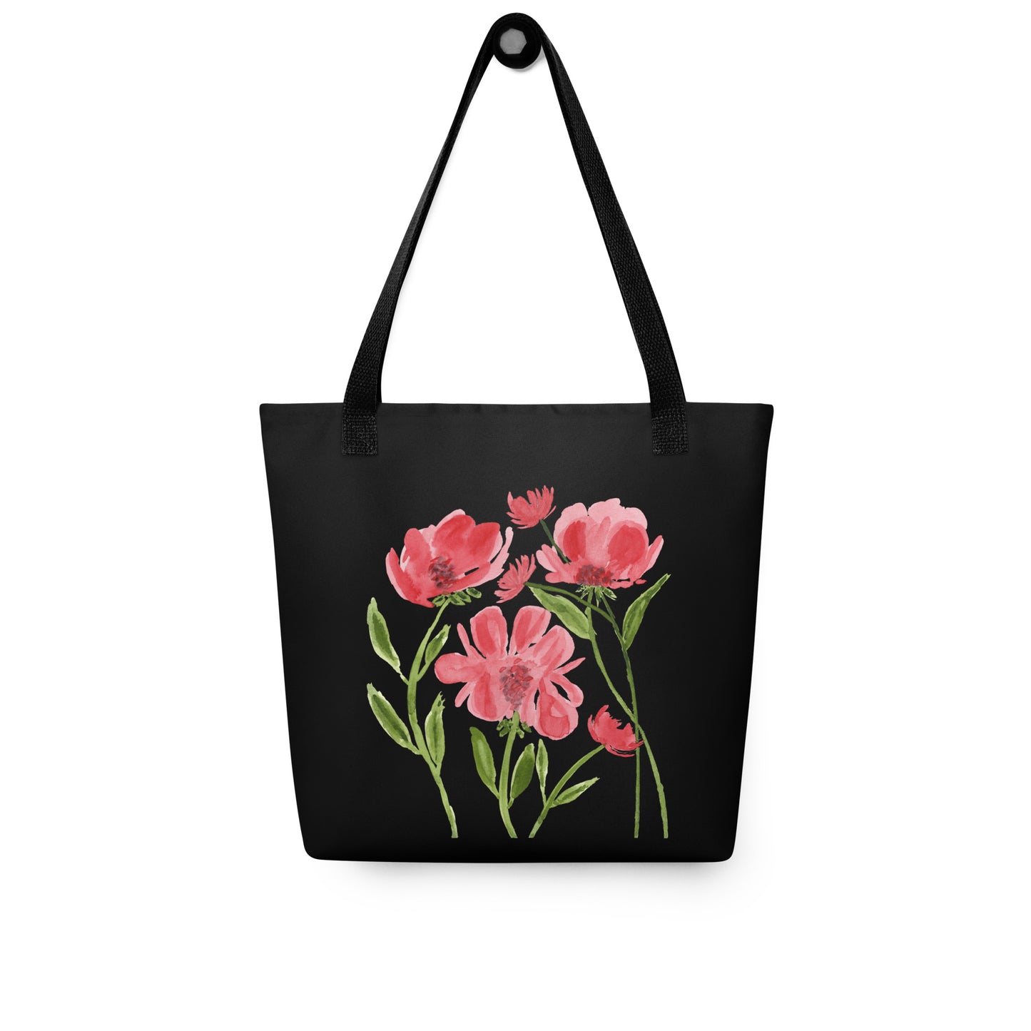 Red Bouquet Tote Bag