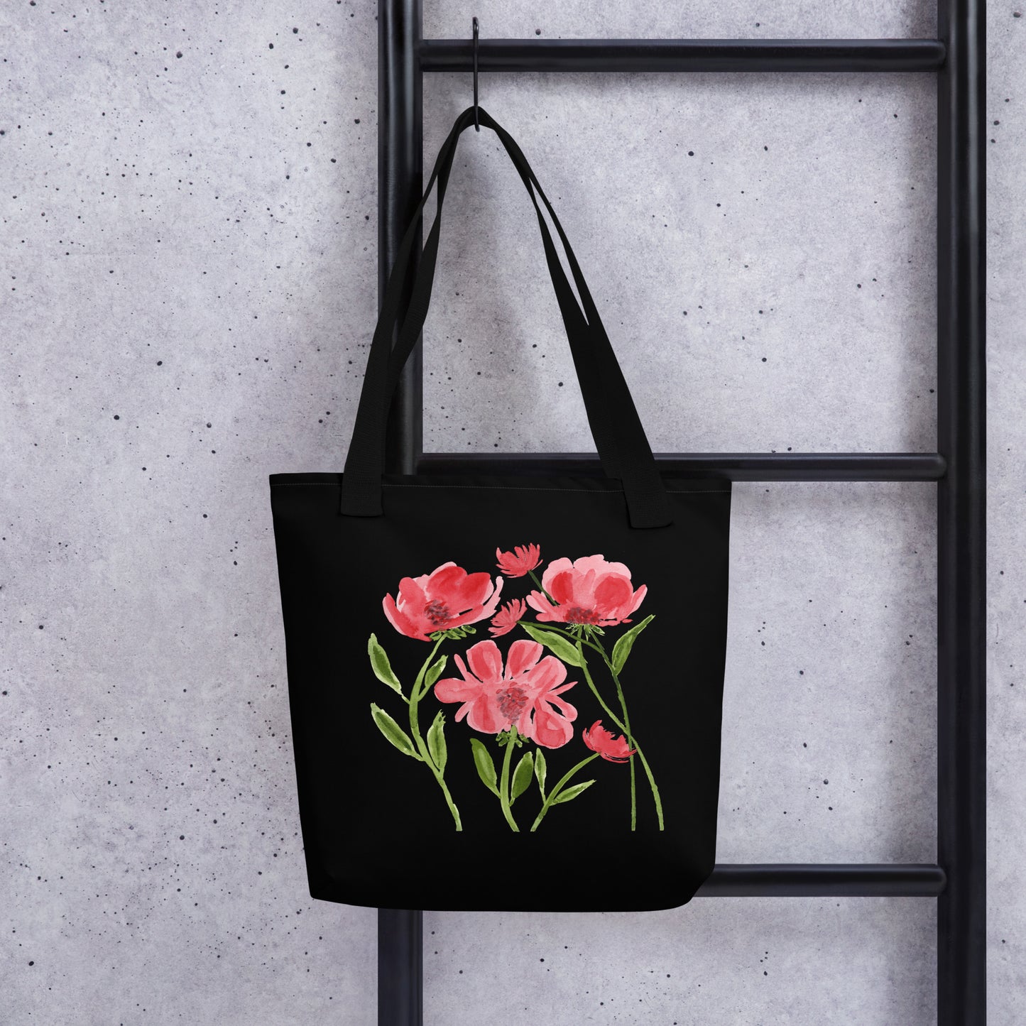 Red Bouquet Tote Bag