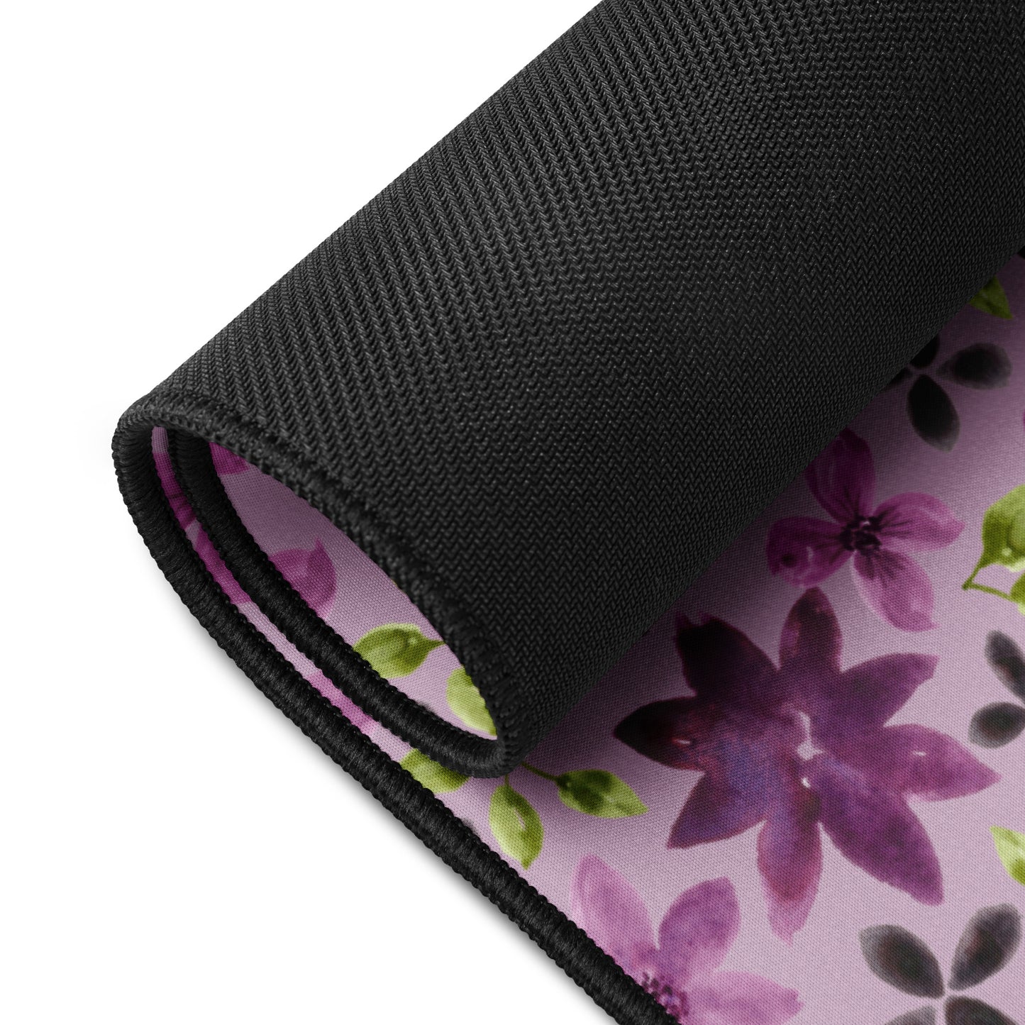 Desk Mats - Purple Flowers (12"x22")