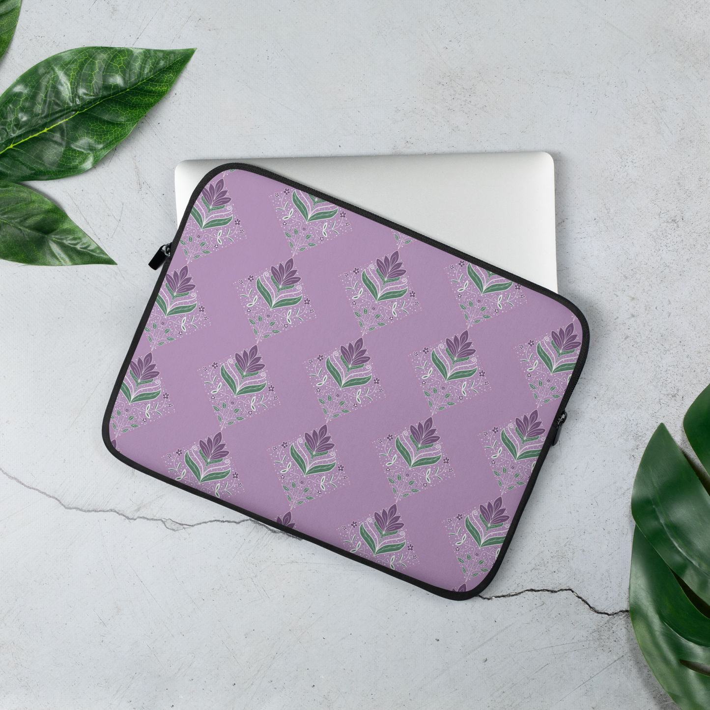 Purple Diamonds Laptop Sleeve