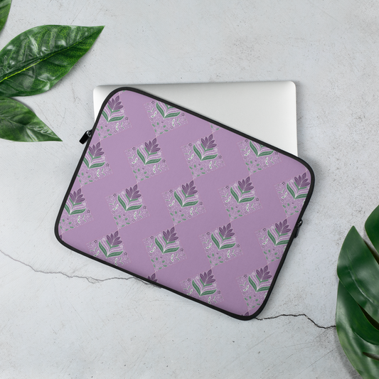 Purple Diamonds Laptop Sleeve