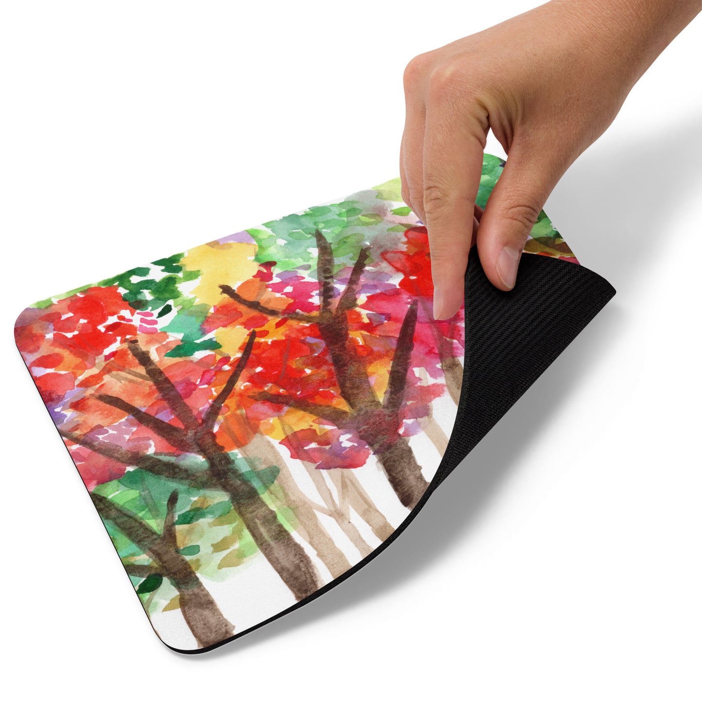 Fall Trees Mouse Pad