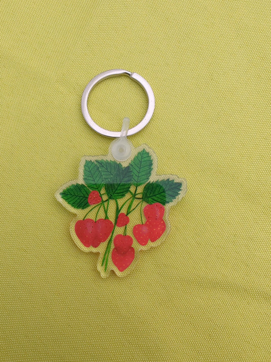 Strawberry Keychain