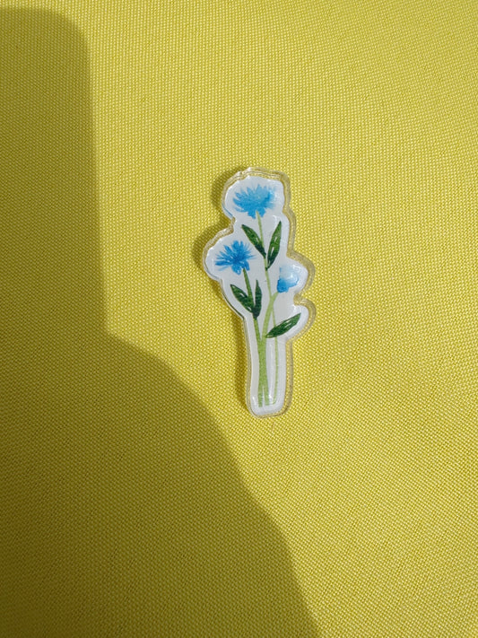 Blue Aster magnet